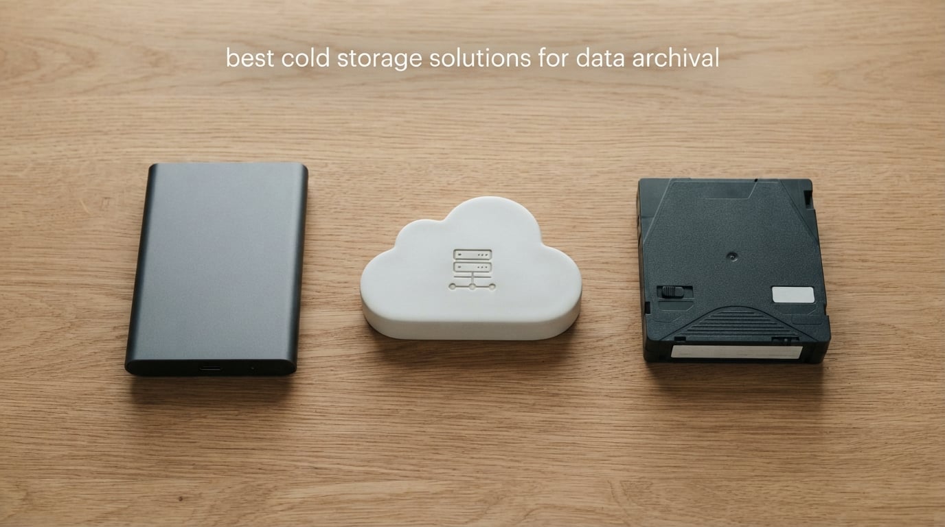 best cold storage solutions for data archival