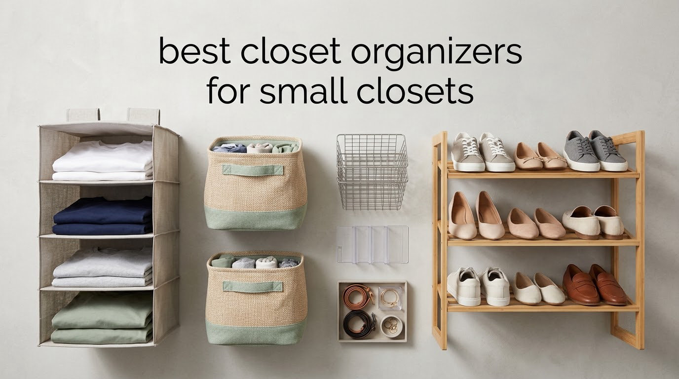 best closet organizers for small closets