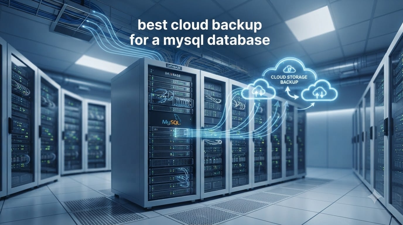 best cloud backup for a mysql database