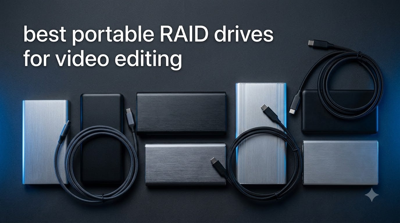 best portable RAID drives for video editing