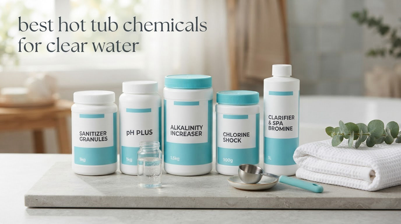 best hot tub chemicals for clear water