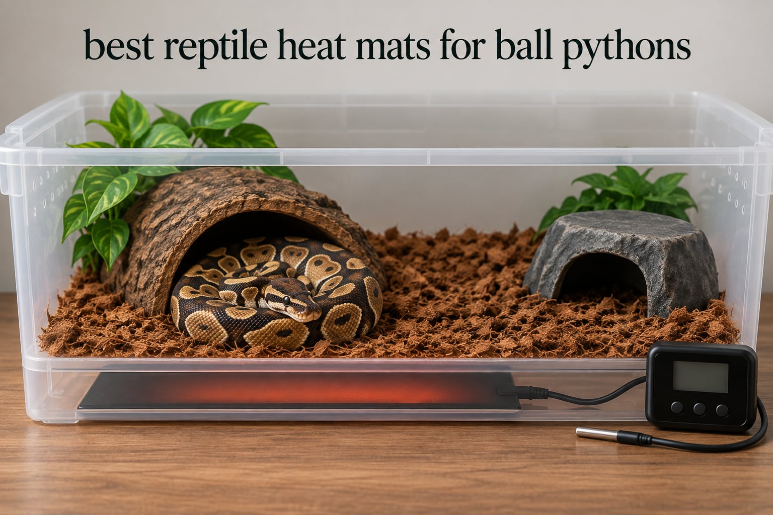 best reptile heat mats for ball pythons