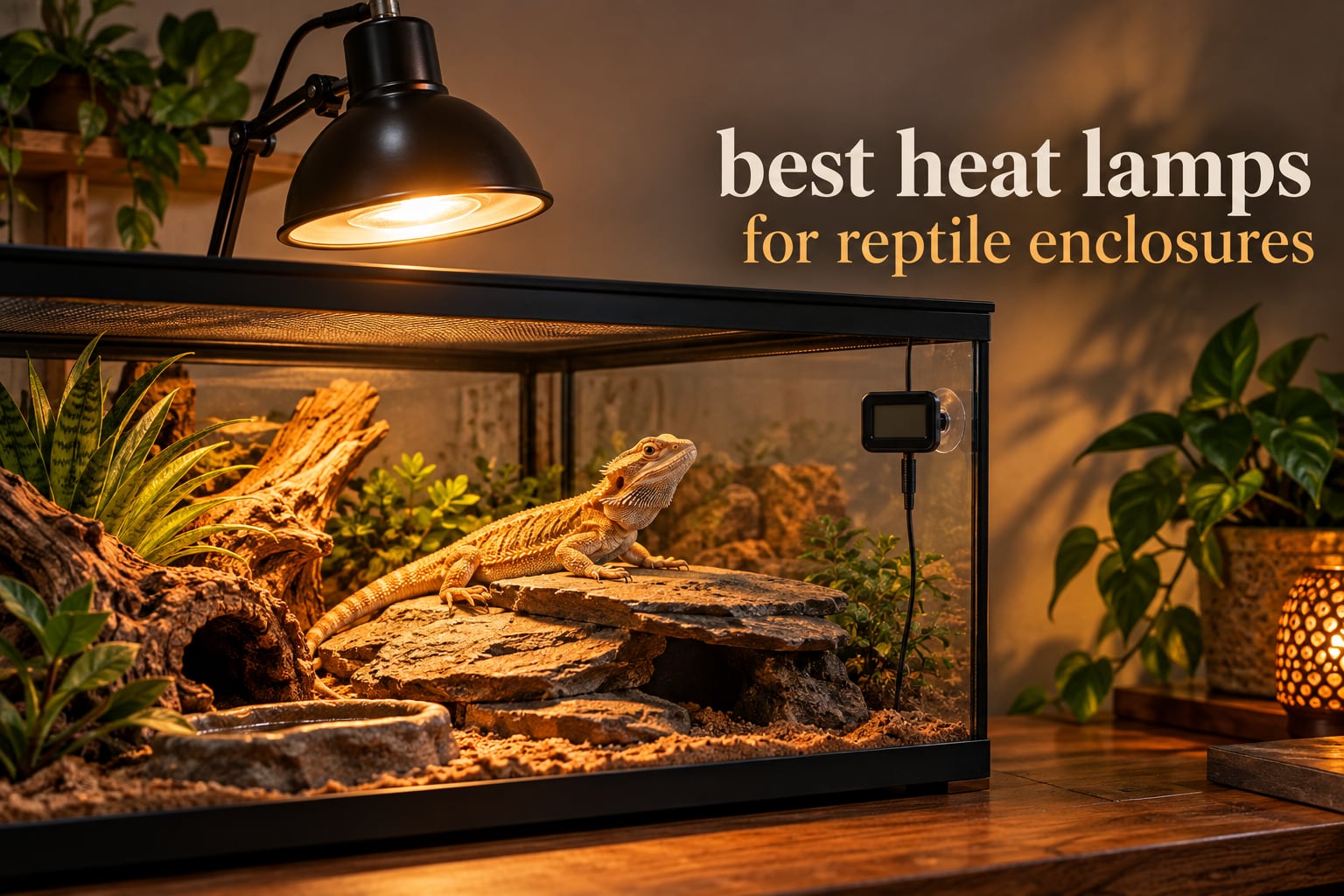 best heat lamps for reptile enclosures