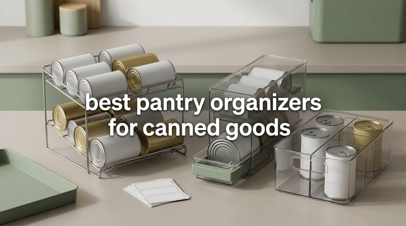 best pantry organizers for canned goods