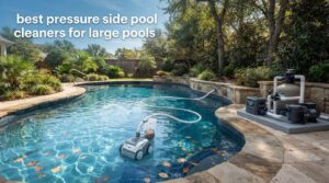 best pressure side pool cleaners for large pools