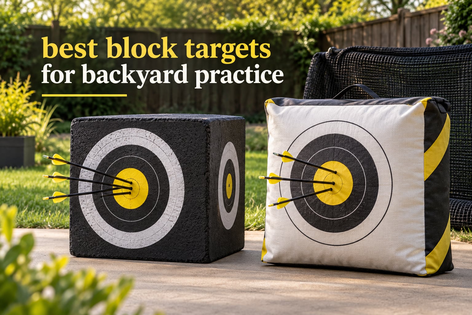 best block targets for backyard practice