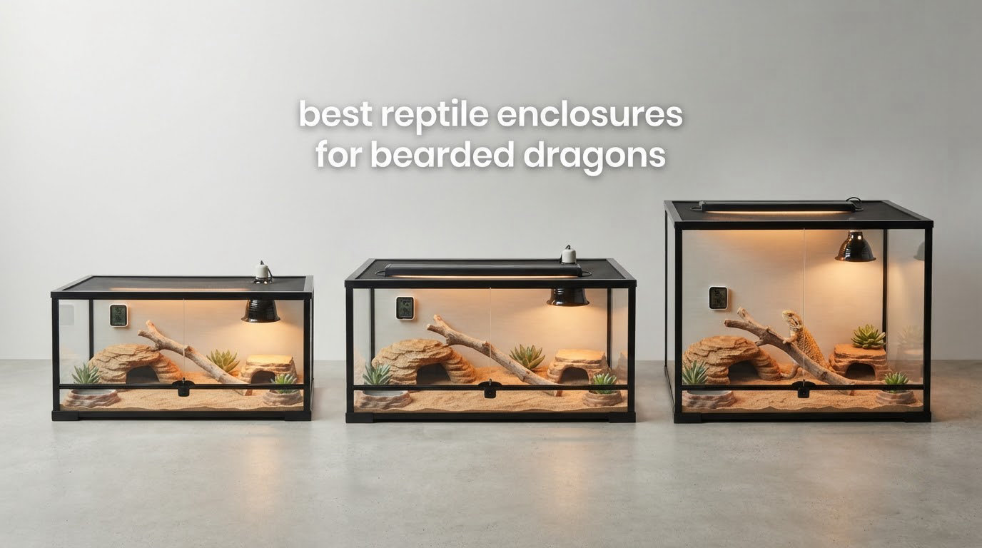 best reptile enclosures for bearded dragons