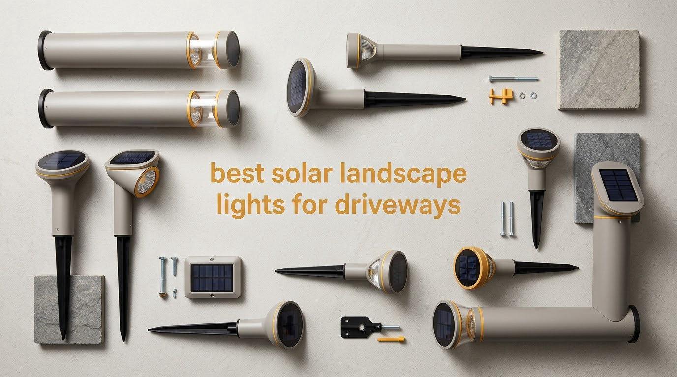best solar landscape lights for driveways