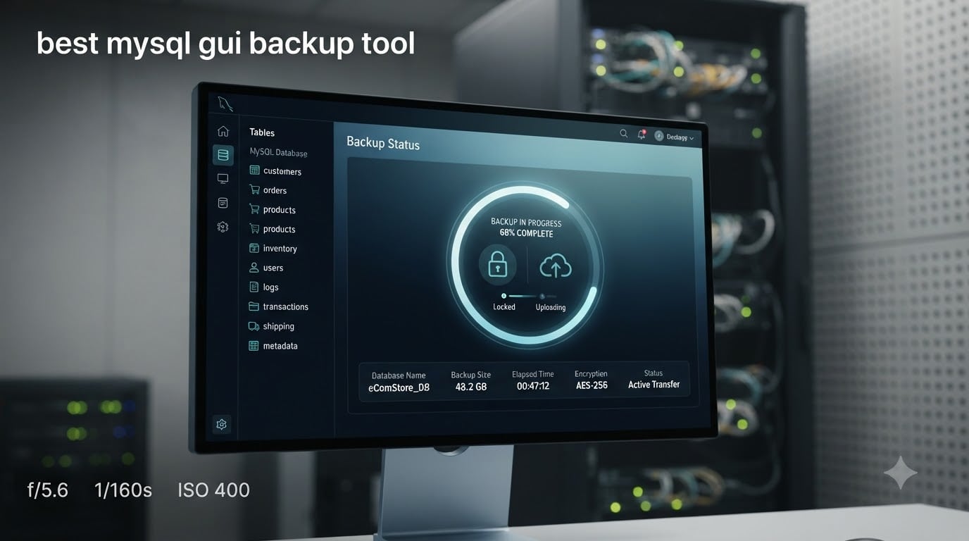 best mysql gui backup tool