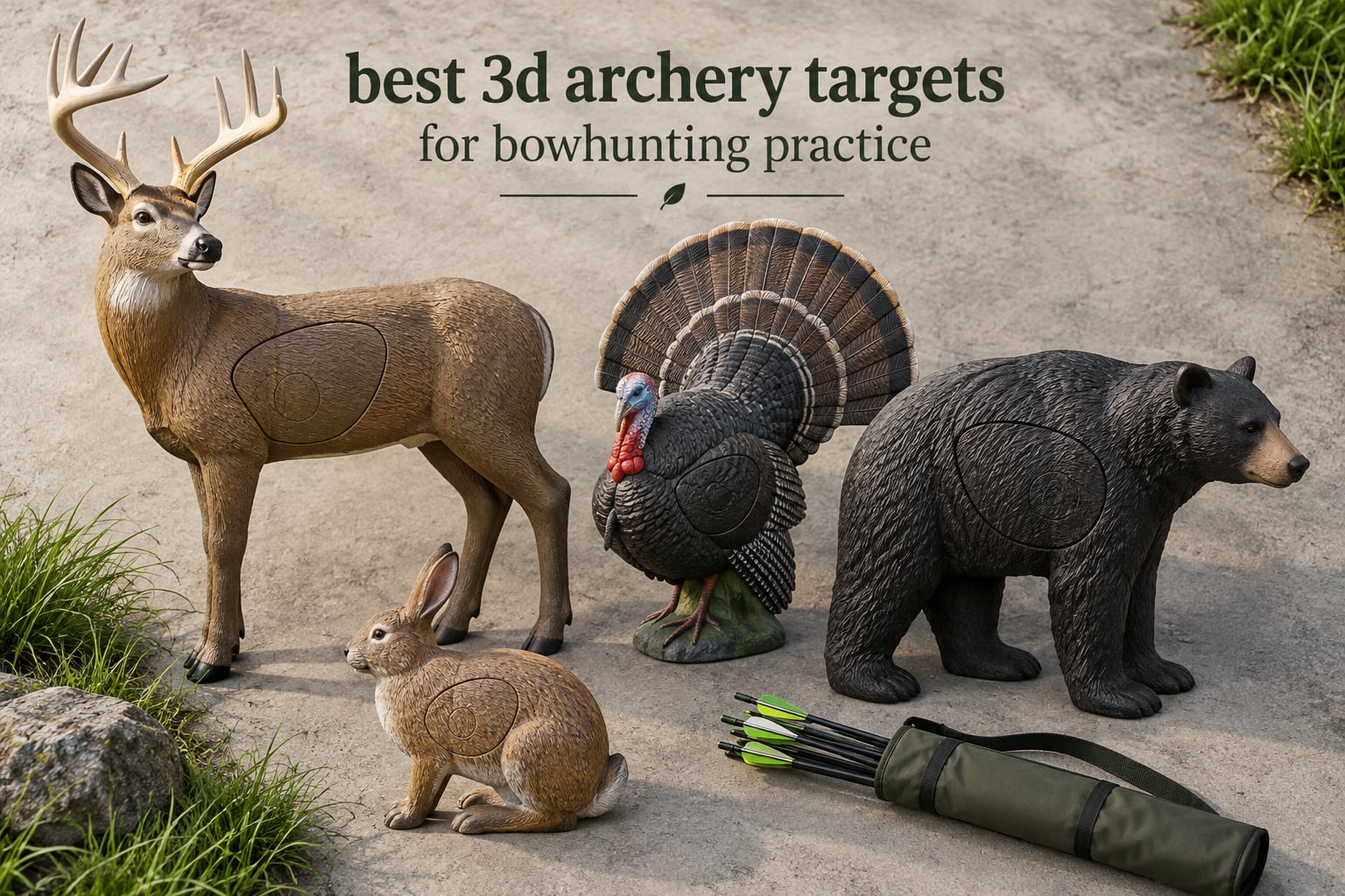 best 3d archery targets for bowhunting practice