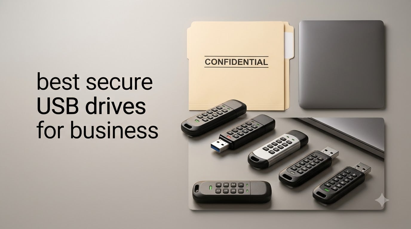 best secure USB drives for business