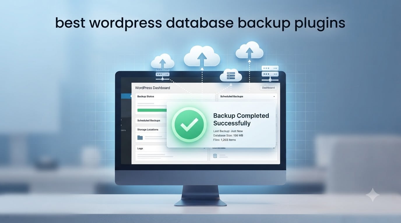best wordpress database backup plugins