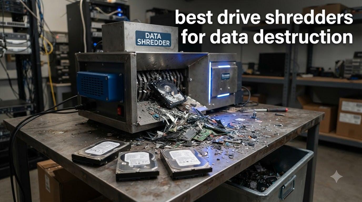 best drive shredders for data destruction