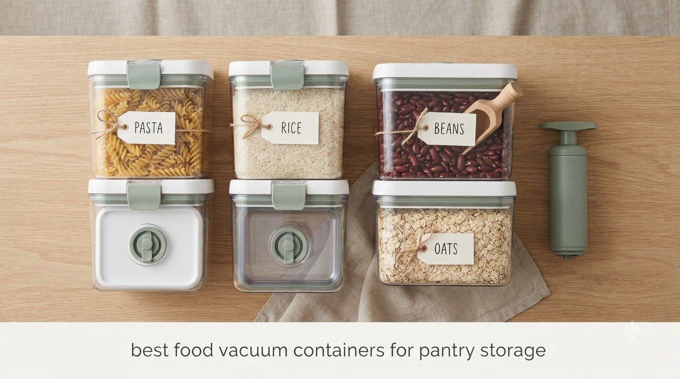 best food vacuum containers for pantry storage
