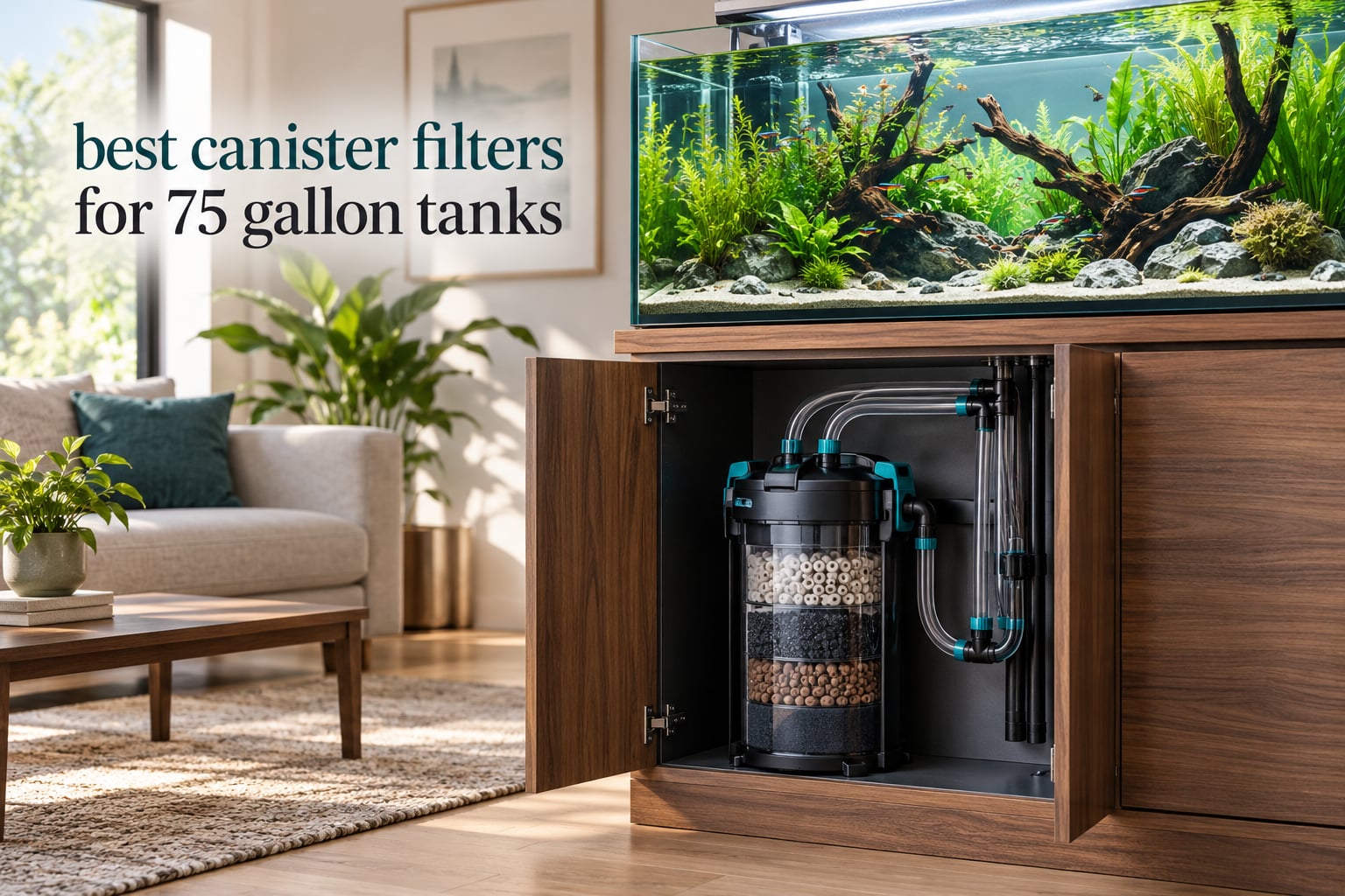 best canister filters for 75 gallon tanks