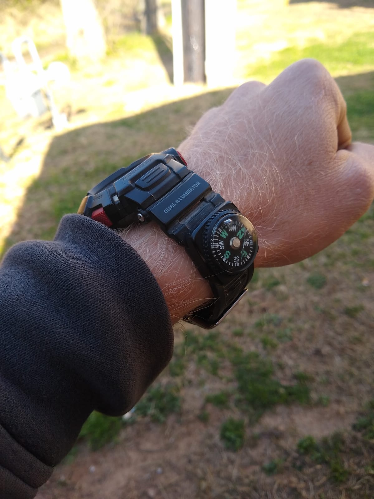 Casio G-Shock Mudman Super Dual Illuminator Men's Quartz 52mm Digital Watch G9000-1V customer photo 1
