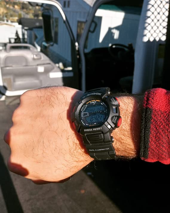 Casio G-Shock Mudman Super Dual Illuminator Men's Quartz 52mm Digital Watch G9000-1V customer photo 2