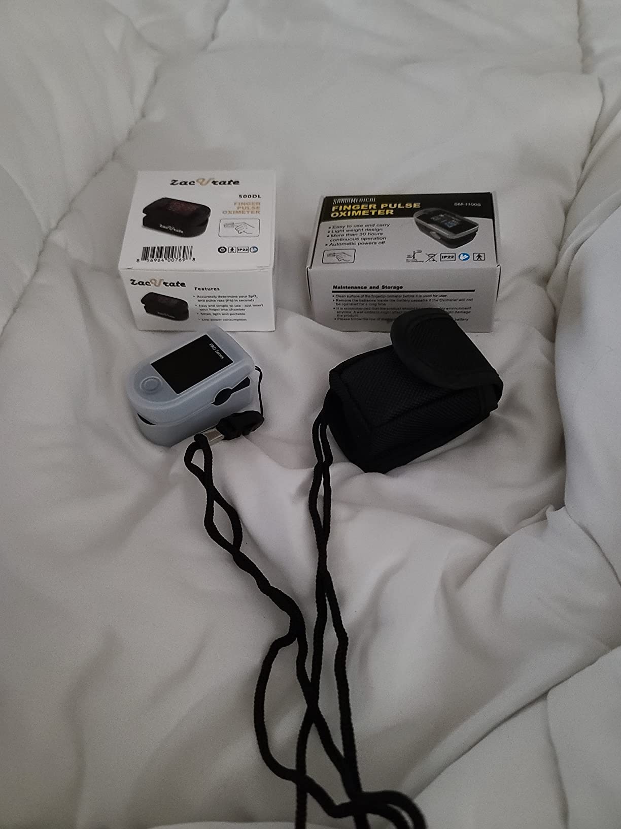 Santamedical Generation 2 Fingertip Pulse Oximeter with Lanyard customer photo 1