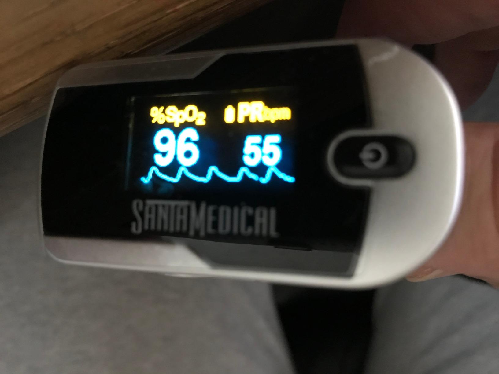Santamedical Generation 2 Fingertip Pulse Oximeter with Lanyard customer photo 2