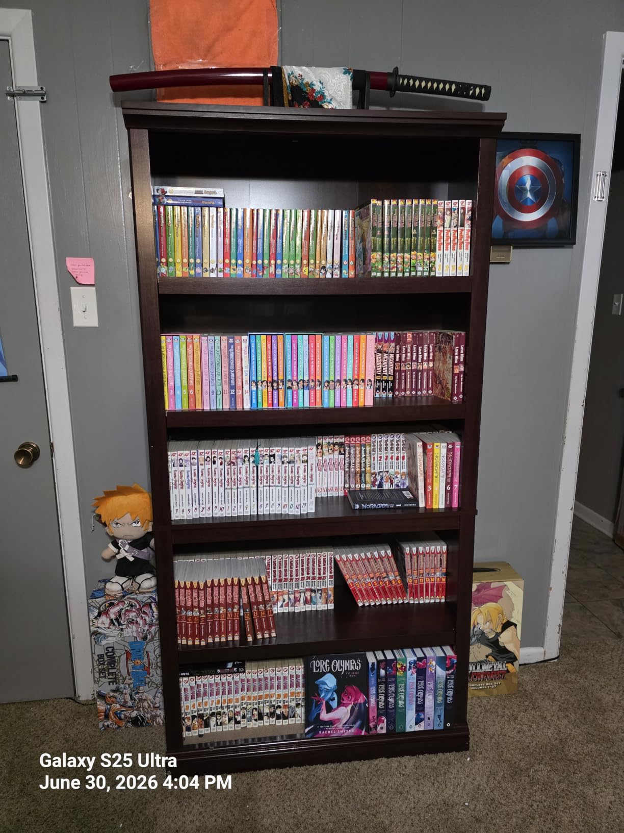 Sauder Miscellaneous Storage 5-Shelf Bookcase/ Book shelf, Select Cherry finish customer photo 1