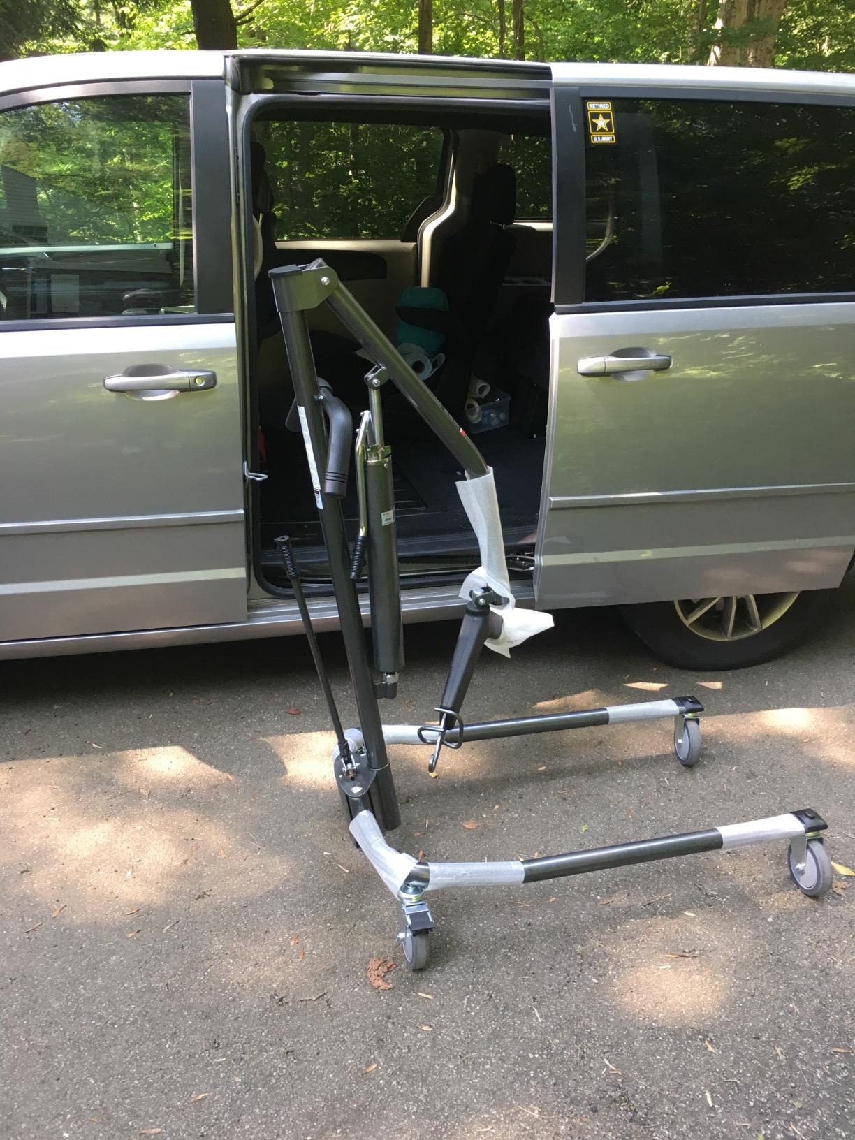 Drive Medical Handicap Hydraulic Lift, Silver Vein, 5 Inch customer photo 2