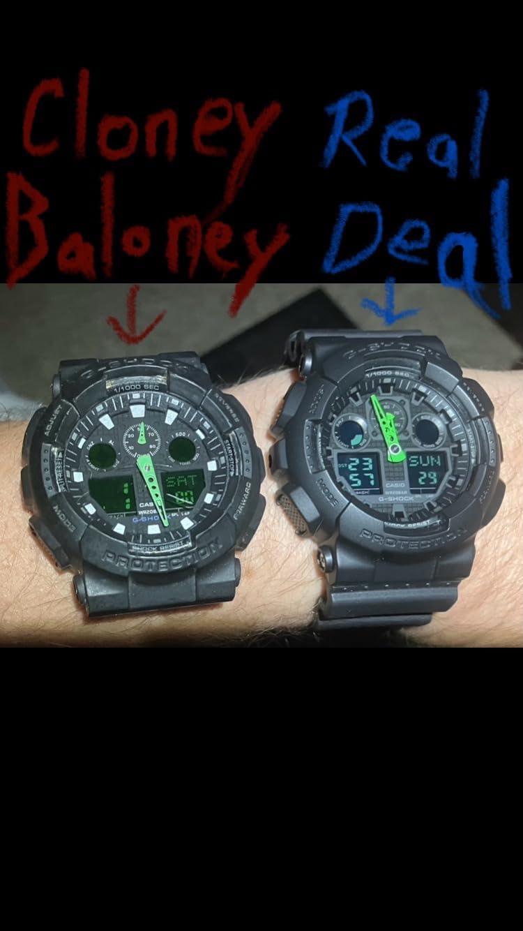 Casio Men's GA-100 XL Series G-Shock Quartz 200M WR Shock Resistant Watch customer photo 2