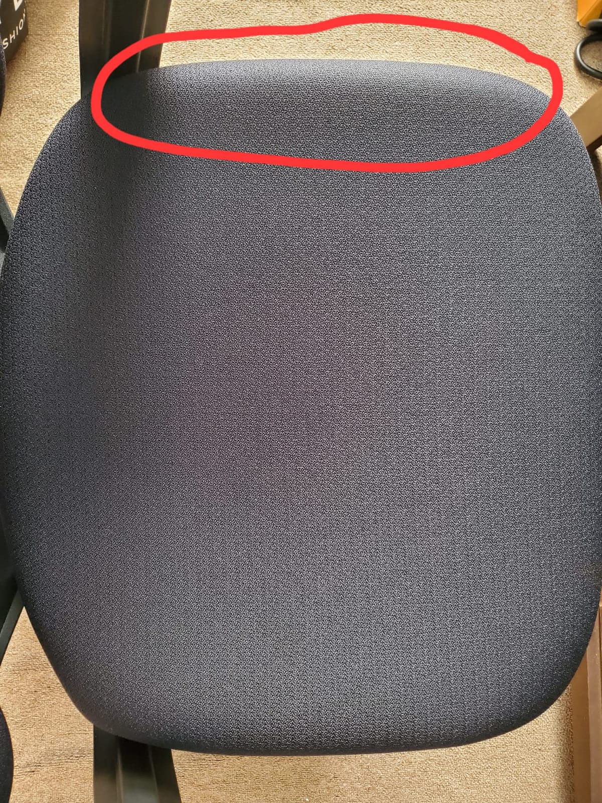 Steelcase Amia Office Chair, Most Comfortable Sit, Buzz2 Black Fabric customer photo 2