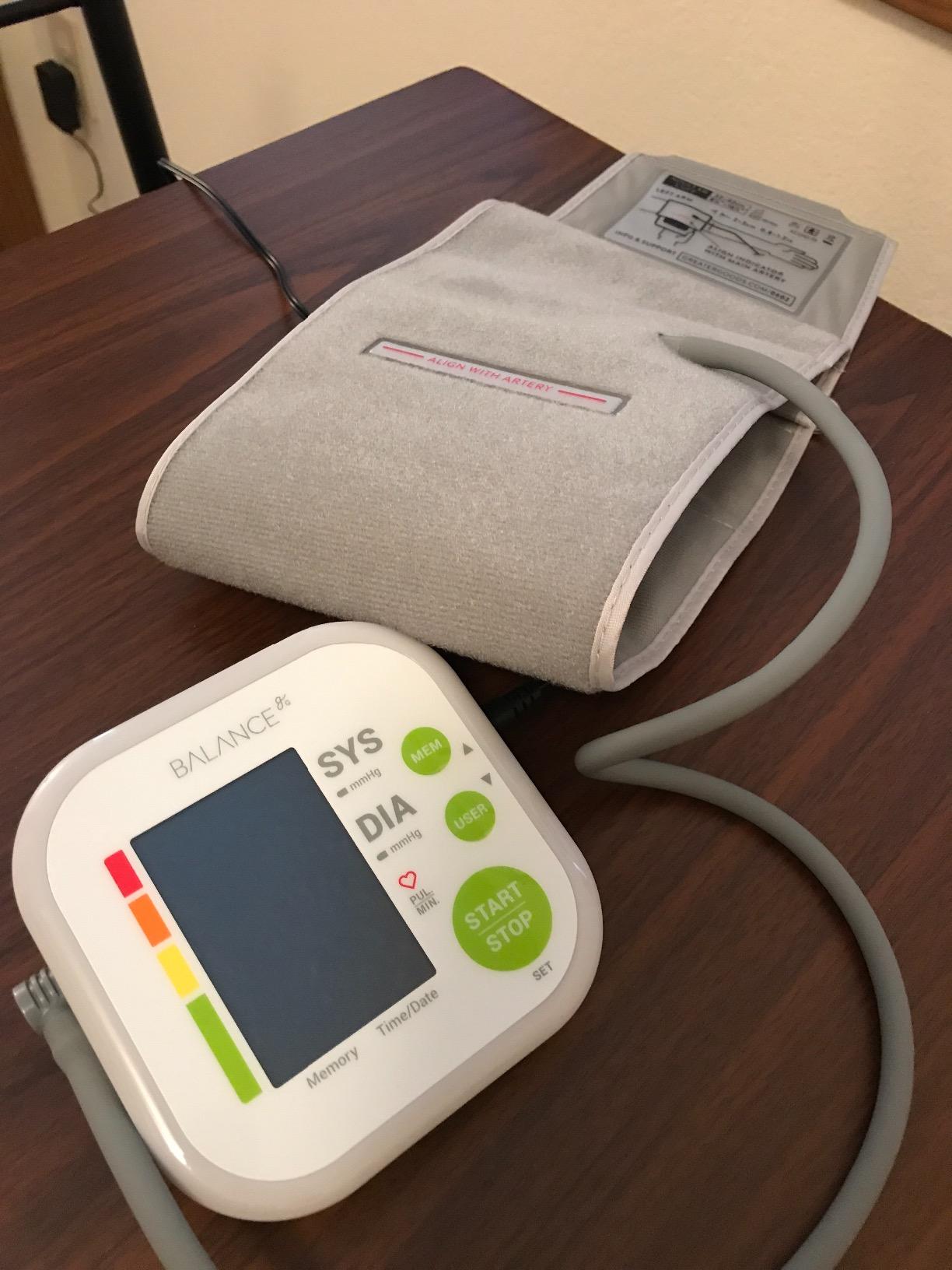 Greater Goods Upper Arm Blood Pressure Monitor for Home Use, Automatic customer photo 1