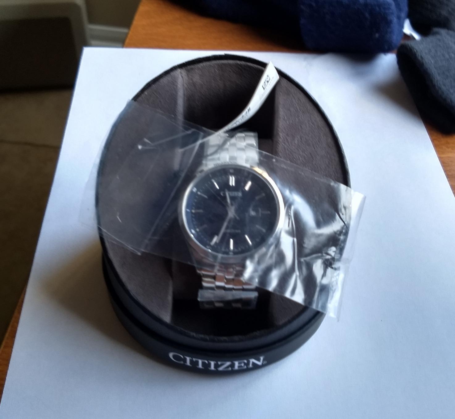 Citizen Men's Classic Addysen Eco-Drive Watch, 3-Hand Date, Sapphire Crystal customer photo 1