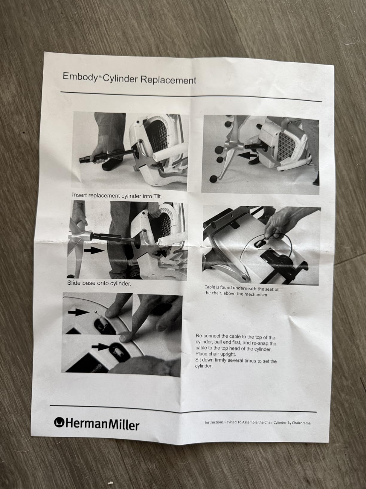 Herman Miller Embody Ergonomic Office Chair | Fully Adjustable Arms and Carpet Casters | Black Rhythm customer photo 1