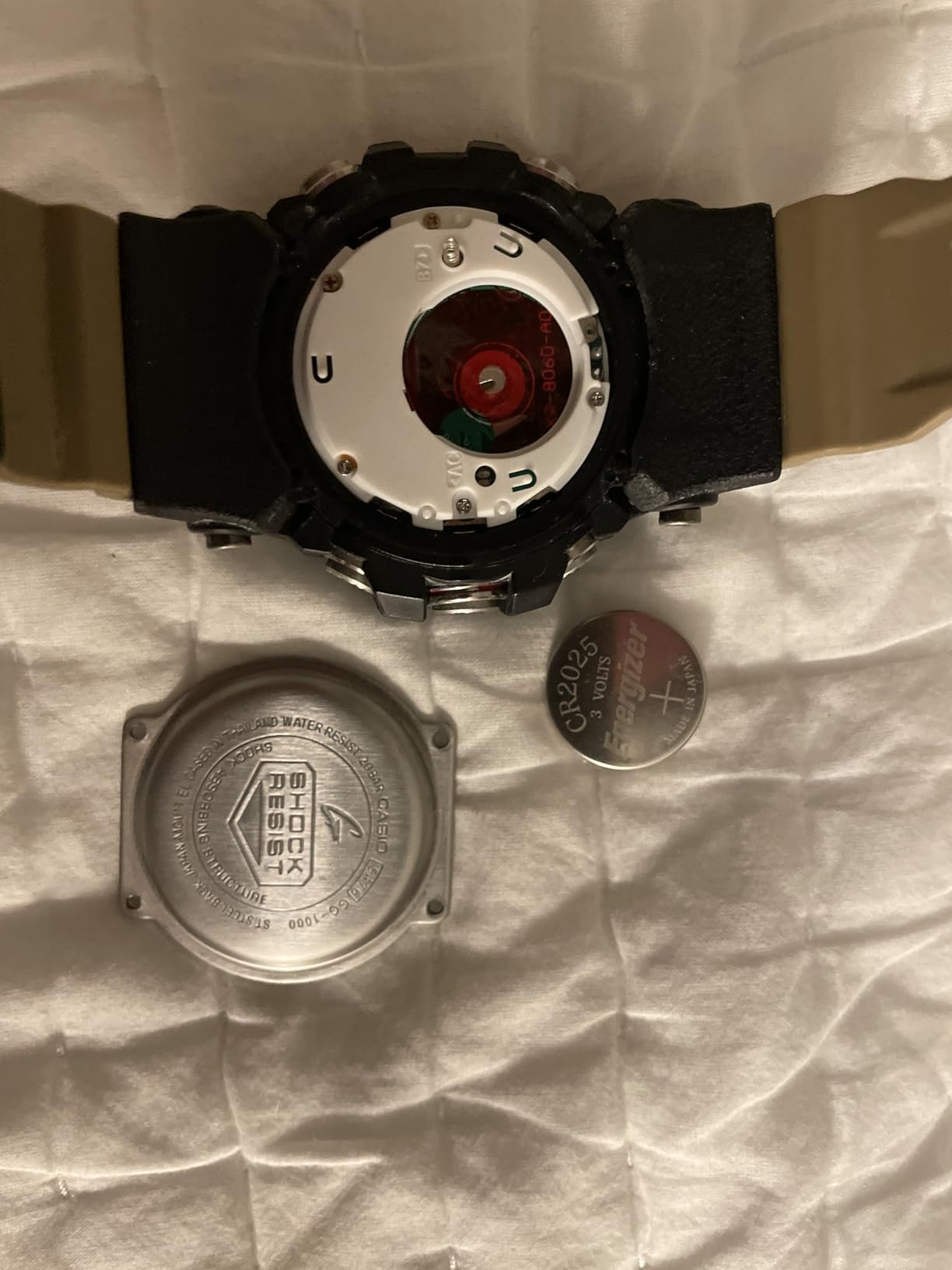 Casio G-Shock MUDMASTER GG1000-1A5 Twin Sensor Watch Mud Resistant Shock Resistant 200M Water Resistant Compass Thermometer customer photo 1