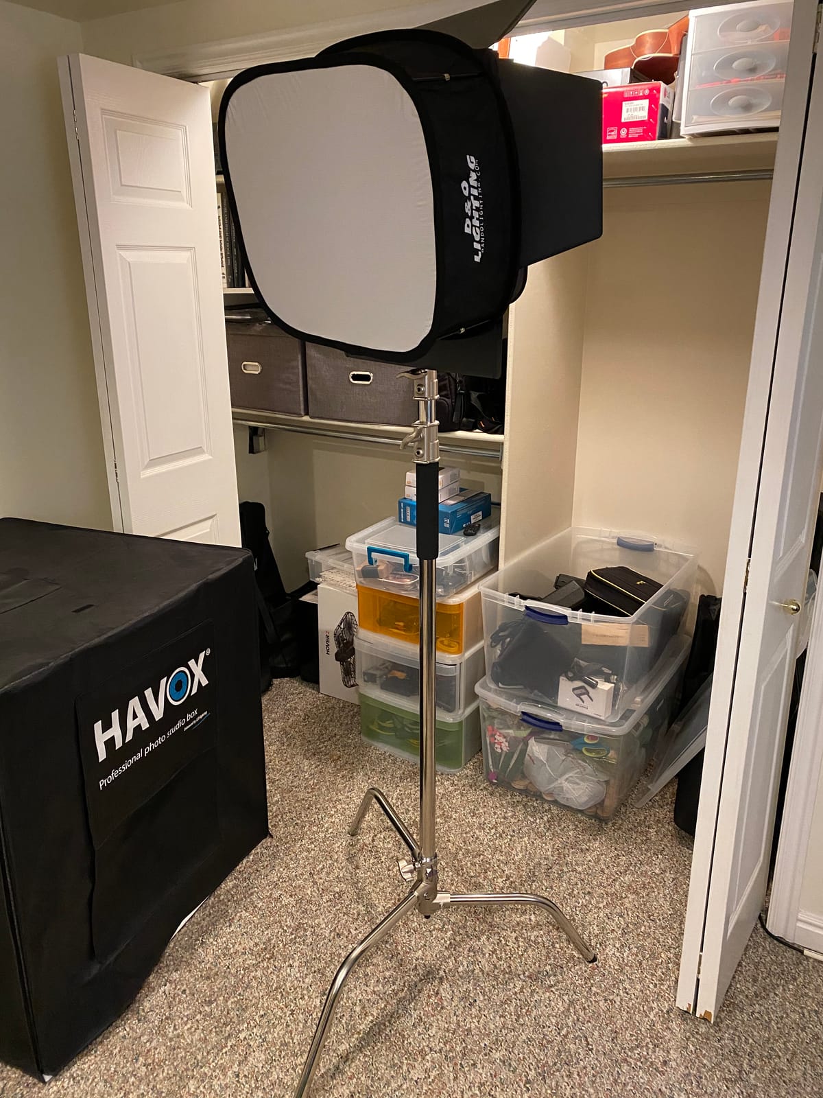 NEEWER Pro 100% Stainless Steel Heavy Duty C Stand with Boom Arm customer photo 2