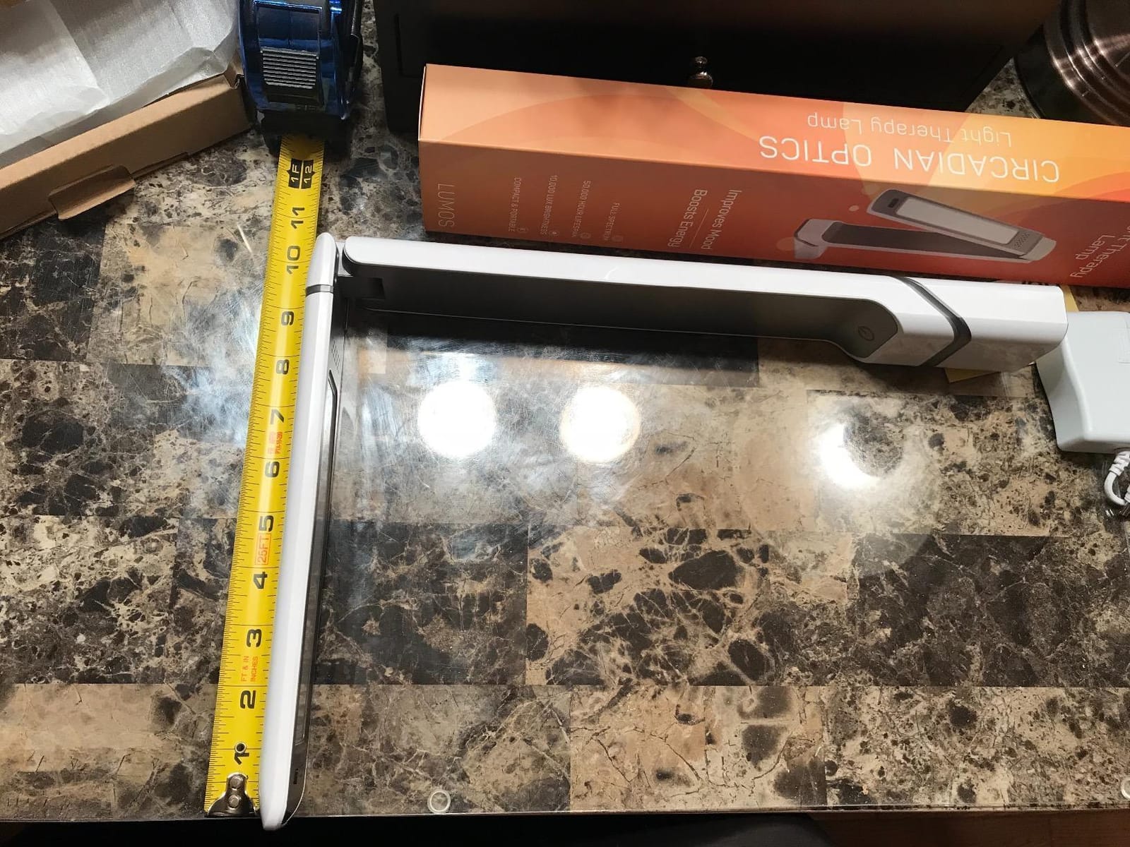 Circadian Optics Lumos 10,000 Lux Light Therapy Lamp | Seen On Shark Tank customer photo 2
