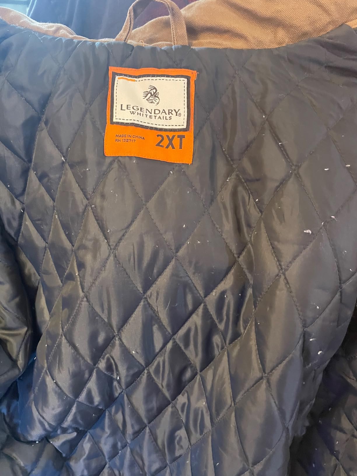 Legendary Whitetails Mens Work Coat Heavyweight Canvas Insulated Jacket customer photo 2