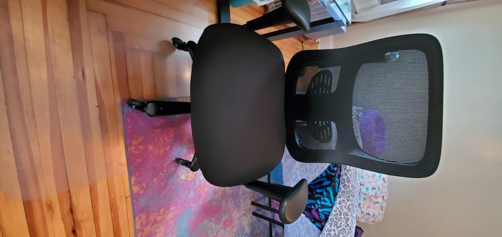 HON Sadie Big and Tall Ergonomic Office Chair, Heavy Duty Desk Chair, Black customer photo 1