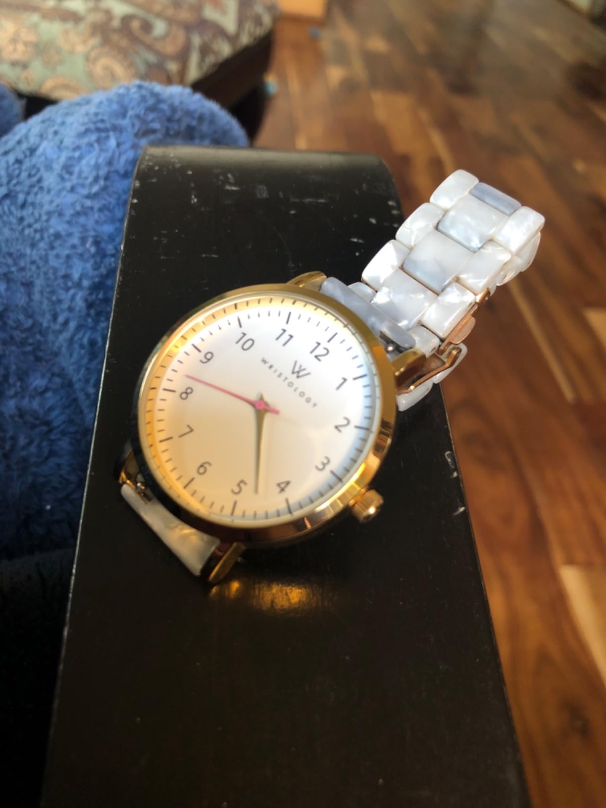 Maxi Numbers Womens Watch - Interchangeable Genuine Leather Band - Large Easy to Read Nurse Watch with Second Hand for Women, Nurses, Teachers, Moms Olivia customer photo 1