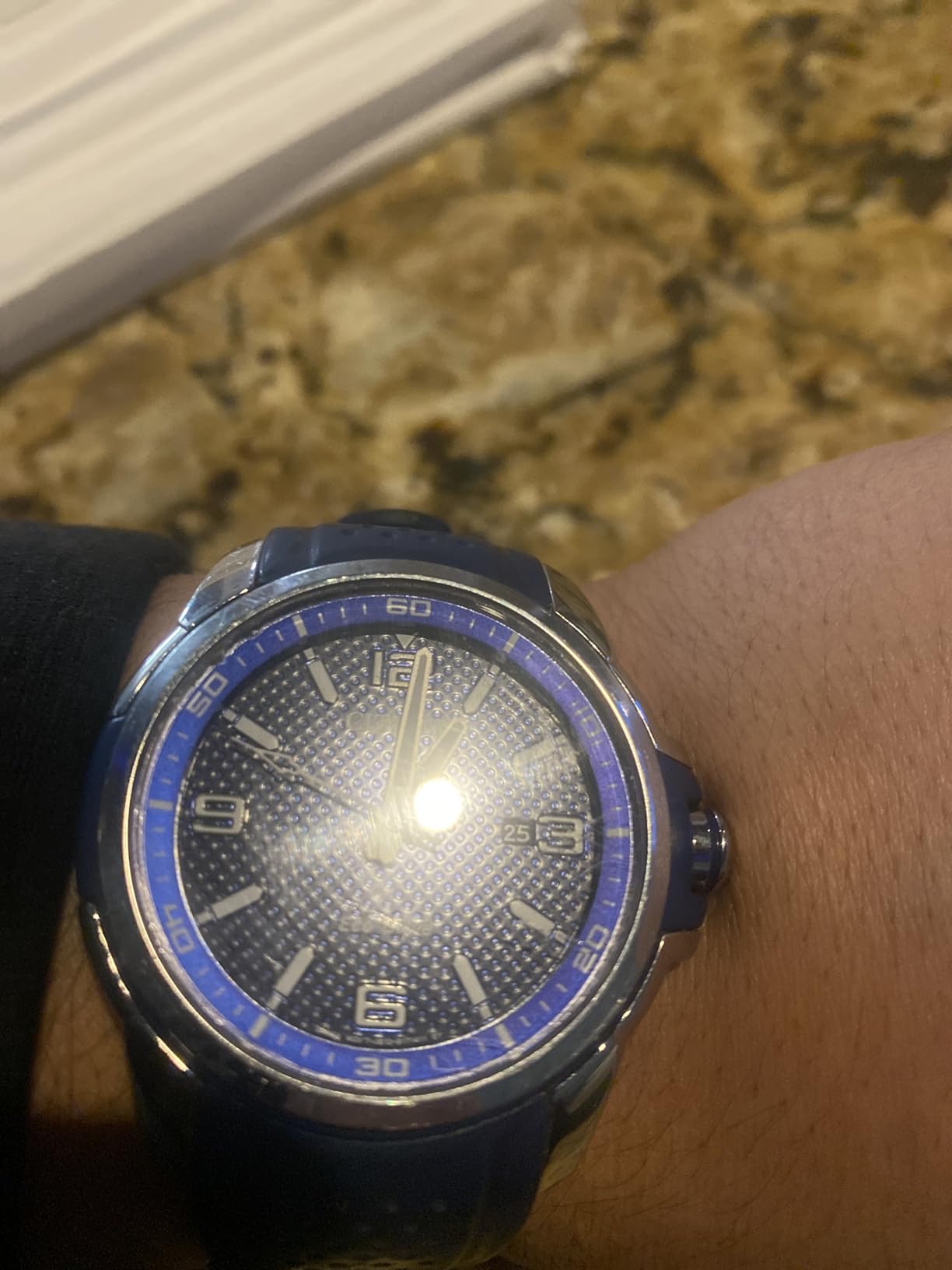 CITIZEN Men's Eco-Drive Sport Casual 44mm Stainless Steel AW1158-05L customer photo 1