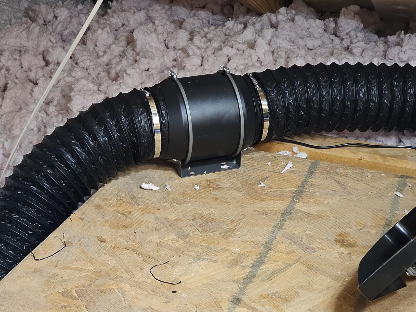 AC Infinity CLOUDLINE S6, Quiet 6” Inline Duct Fan with Speed Controller customer photo 1