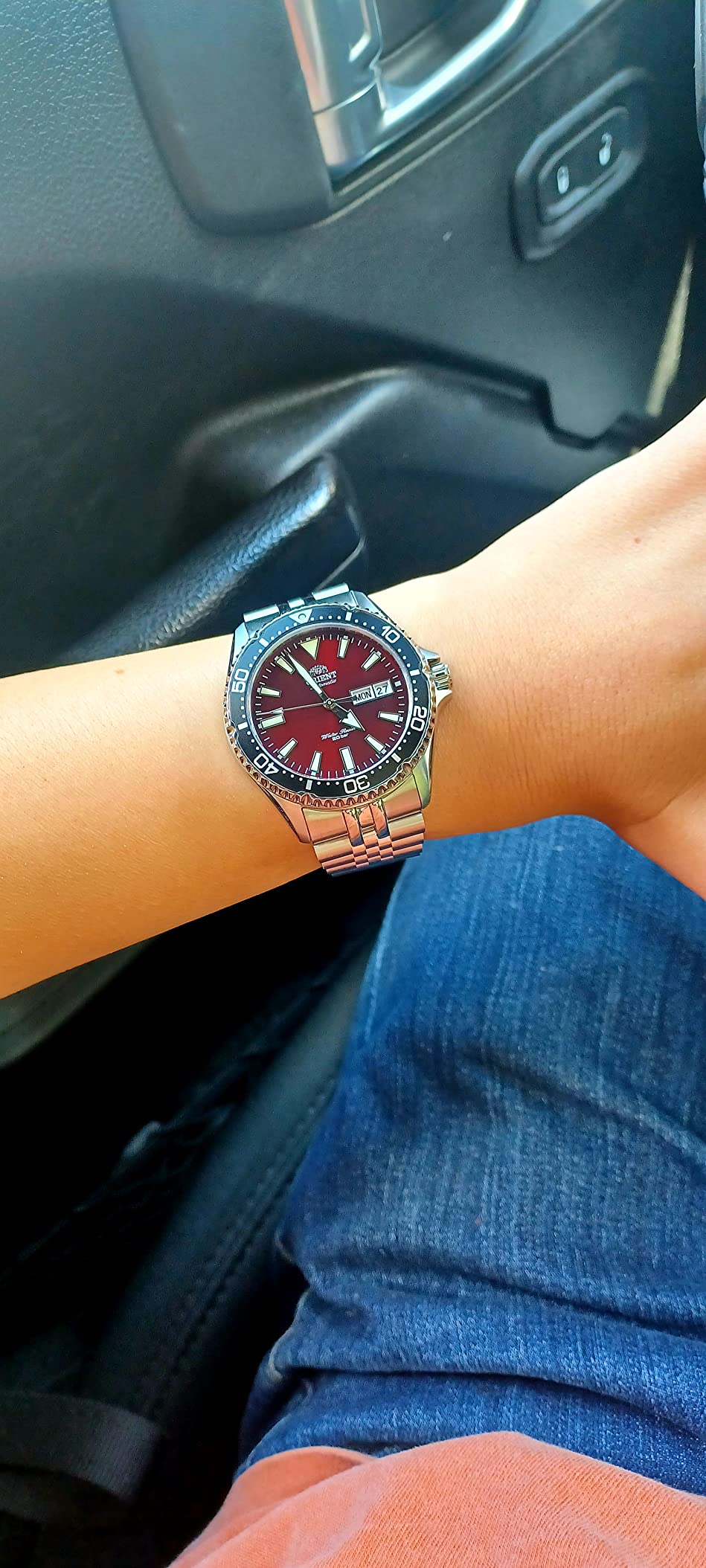 Orient Kamasu/Mako III Men's Automatic Manual Winding Sports Steel or Silicone Divers' Watch with Screw Crown and Sapphire Crystal customer photo 1