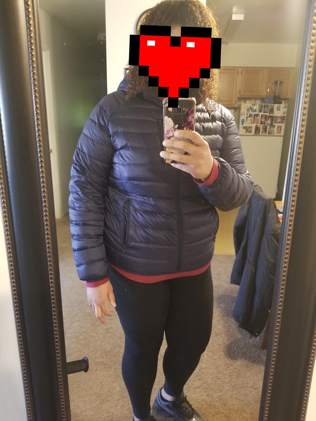 Wantdo Women's Packable Puffer Down Jacket Lightweight Hooded Winter Coats customer photo 1