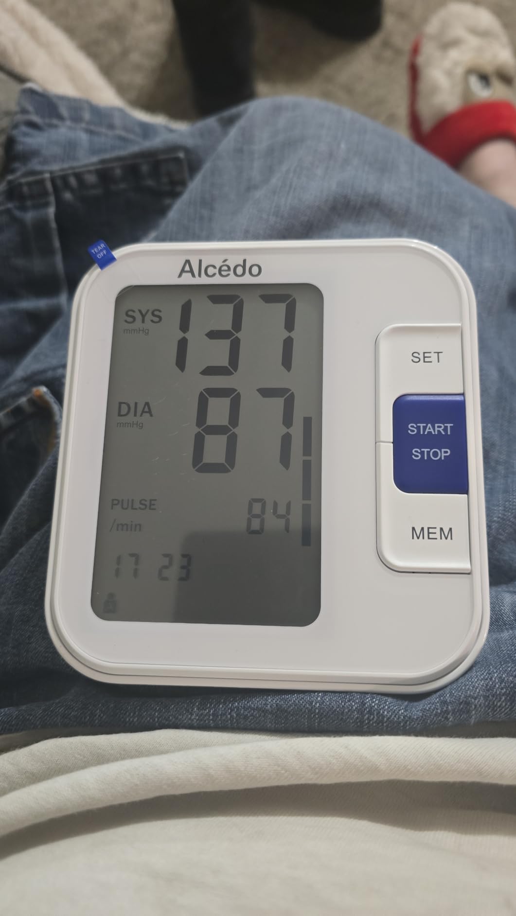Alcedo Blood Pressure Monitor for Home Use, Upper Arm Cuff BP Machine customer photo 2