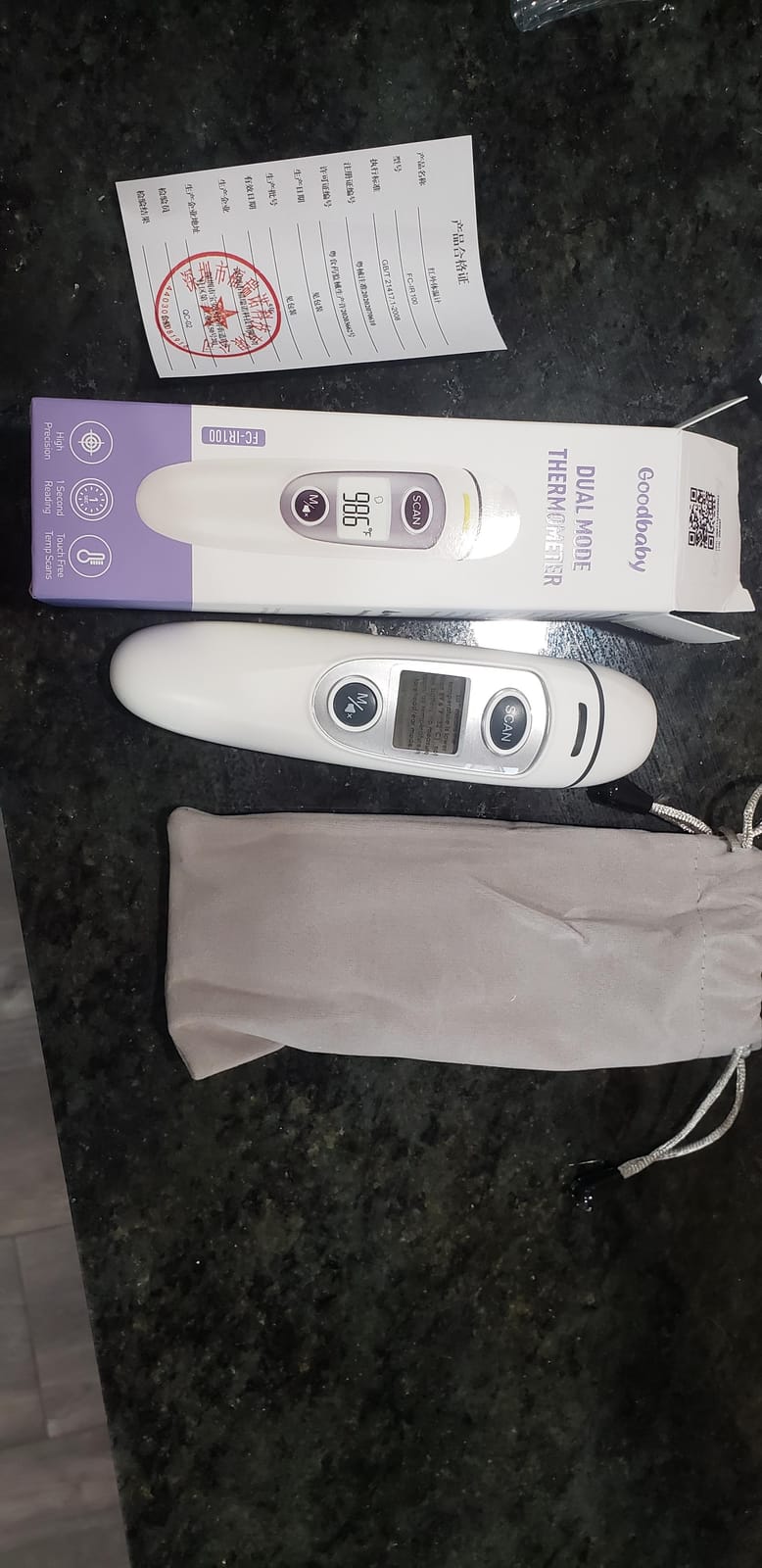 Ear and Forehead Thermometer for Adults & Kids, 1s Accurate Result customer photo 2