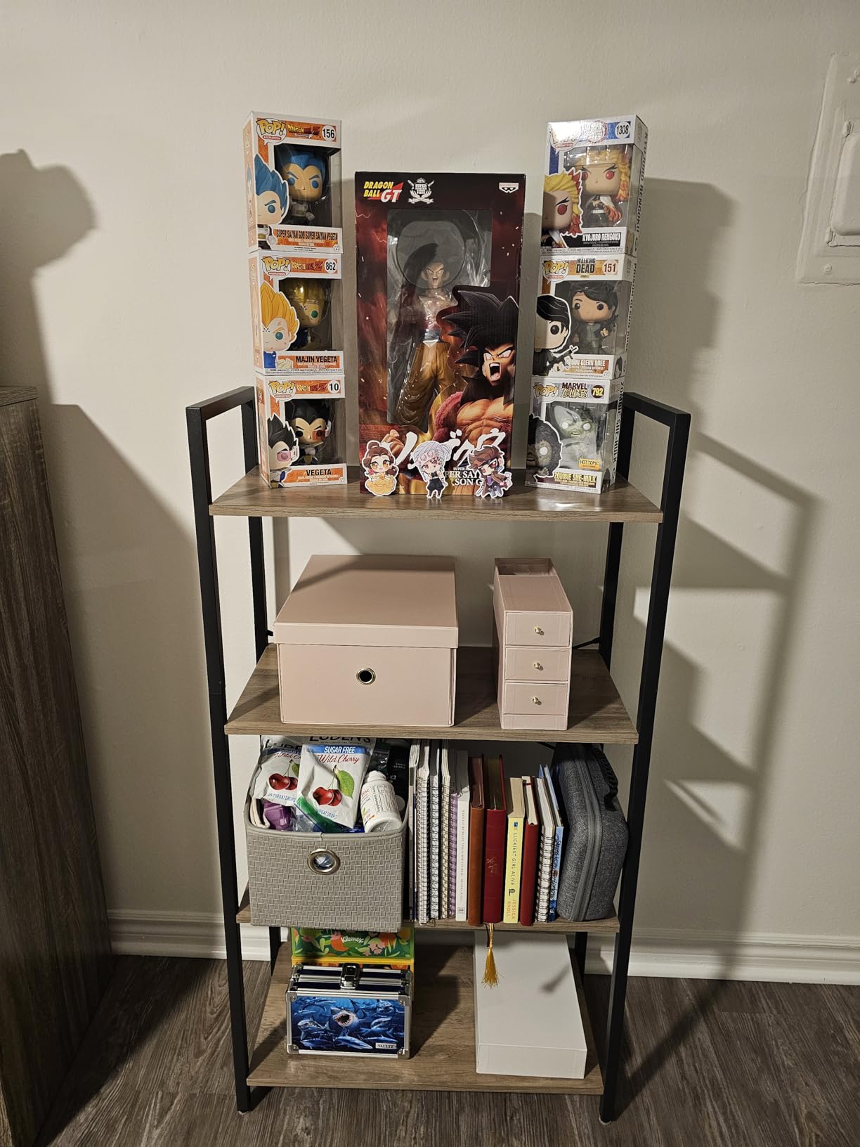 VASAGLE 5-Tier Bookshelf, Bookcase with Shelves, Storage Shelf, Living Room customer photo 2
