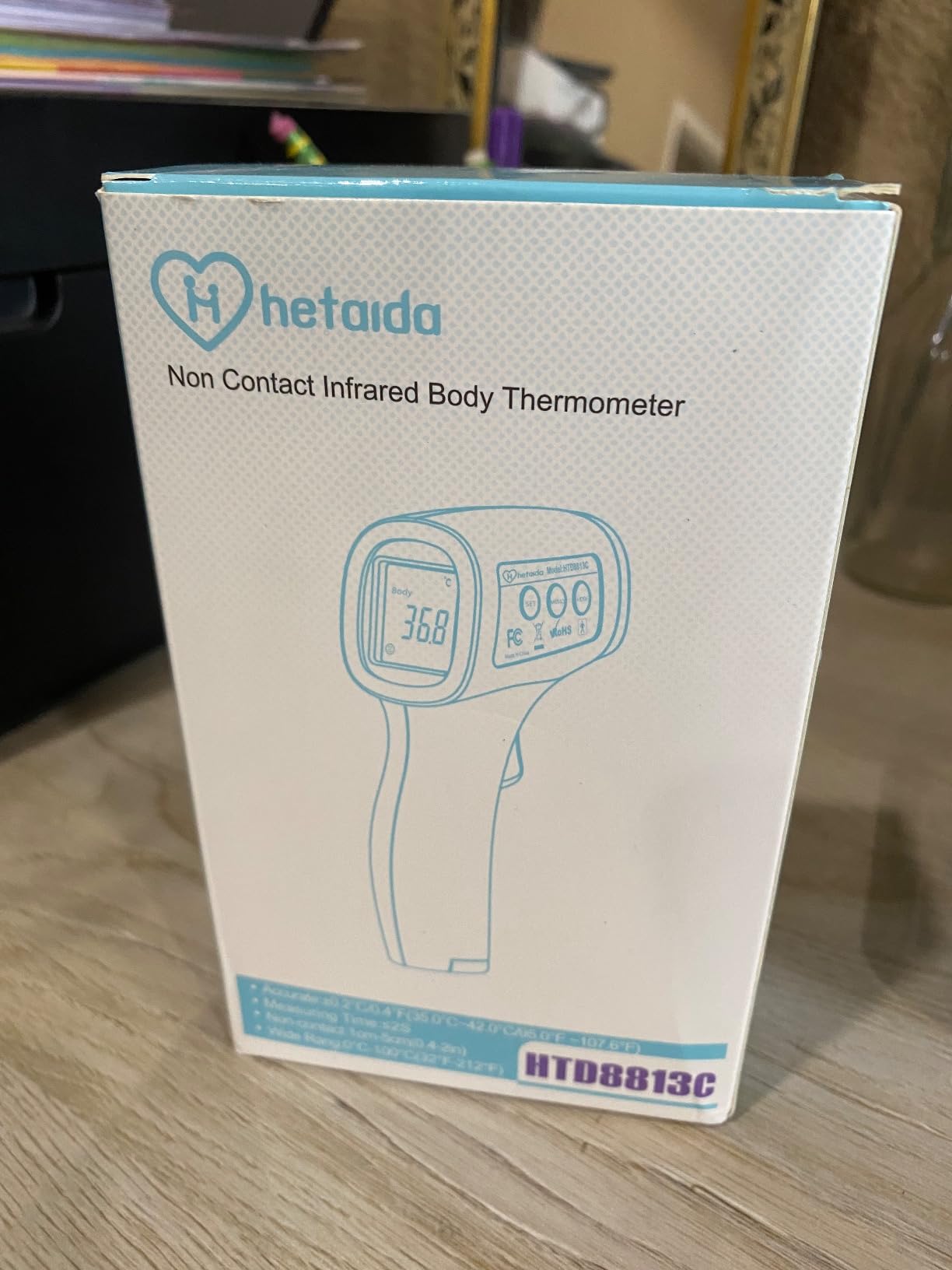 Digital Thermometer for Adults and Kids, No Touch Forehead Thermometer customer photo 2