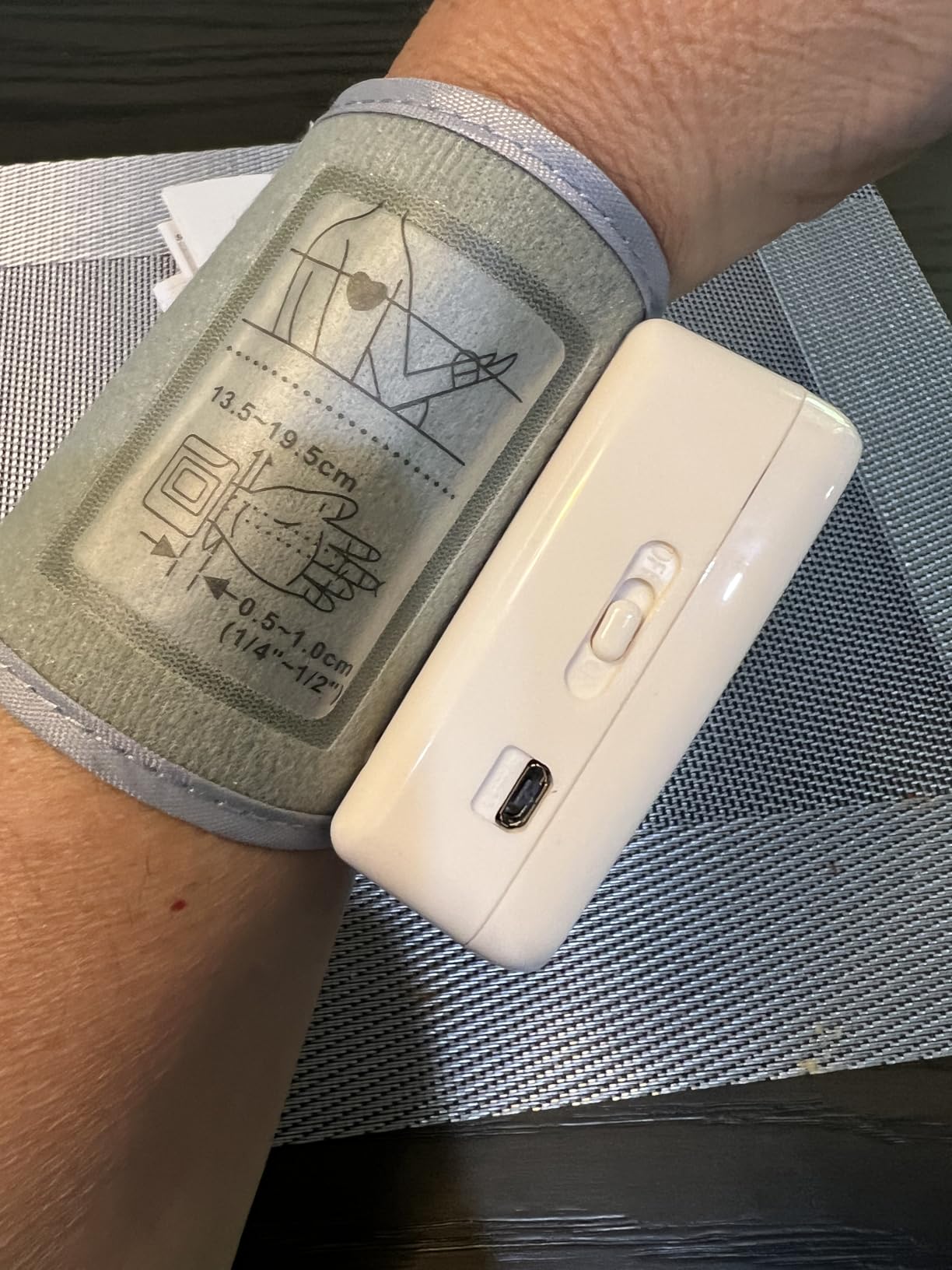 FDA Cleared Blood Pressure Monitor Wrist BP Machine for Home Use customer photo 2