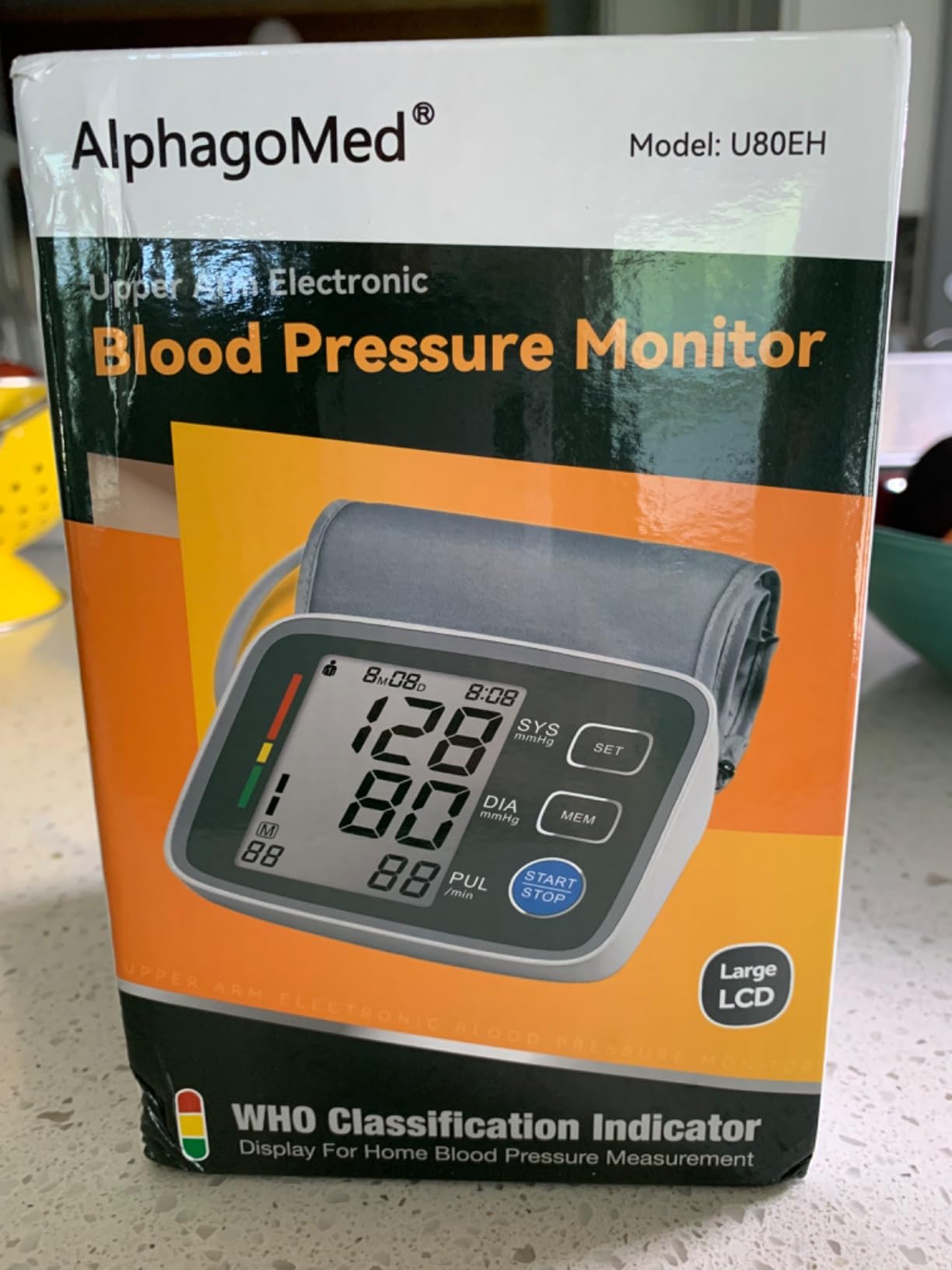 Automatic Upper Arm Blood Pressure Monitor 2 Cuff Sizes customer photo 1