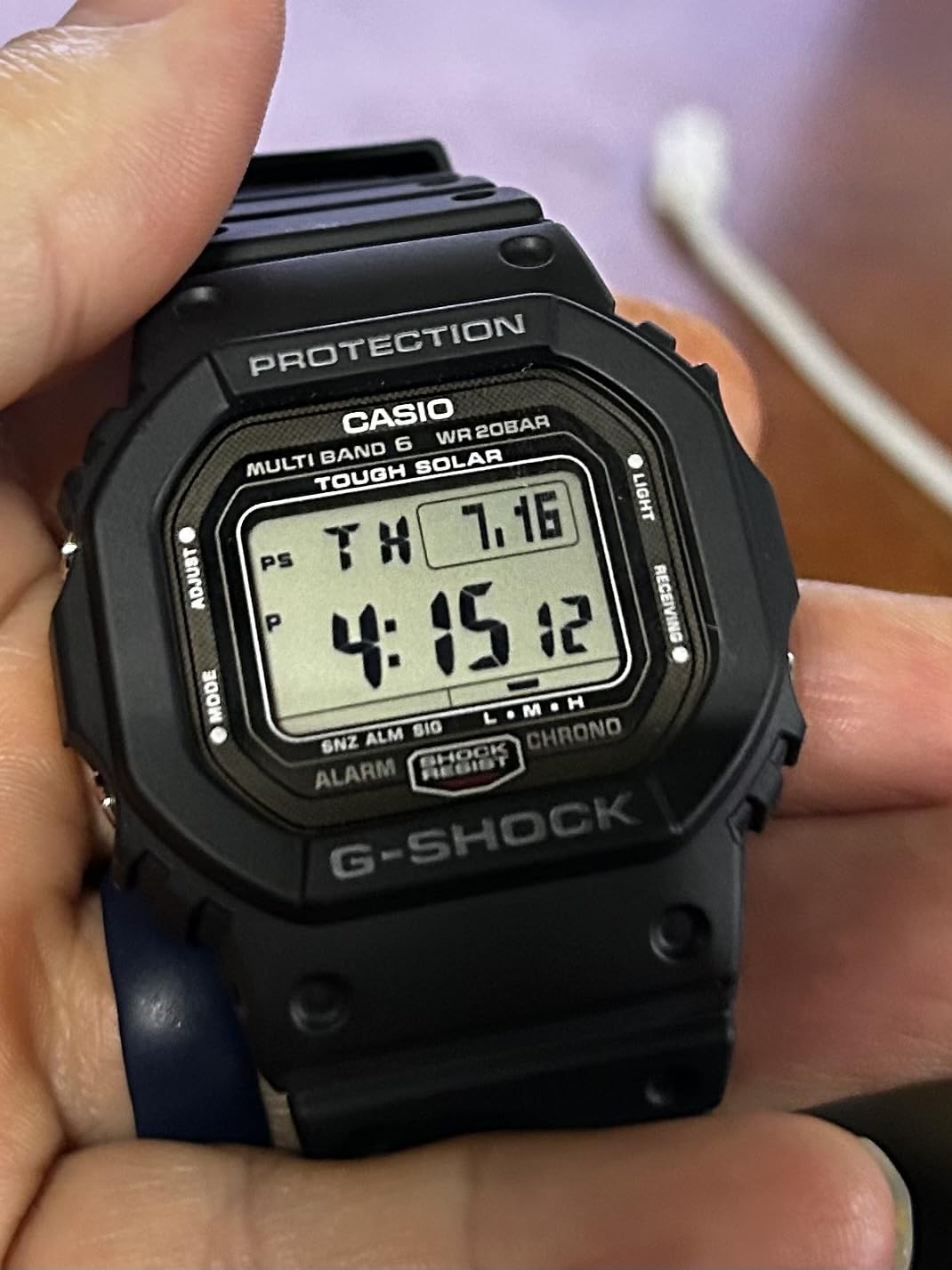 CASIO G-Shock GW-5000U-1JF [20 ATM Water Resistant Solar Radio Wave GW-5000 Series] Shipped from Japan customer photo 2