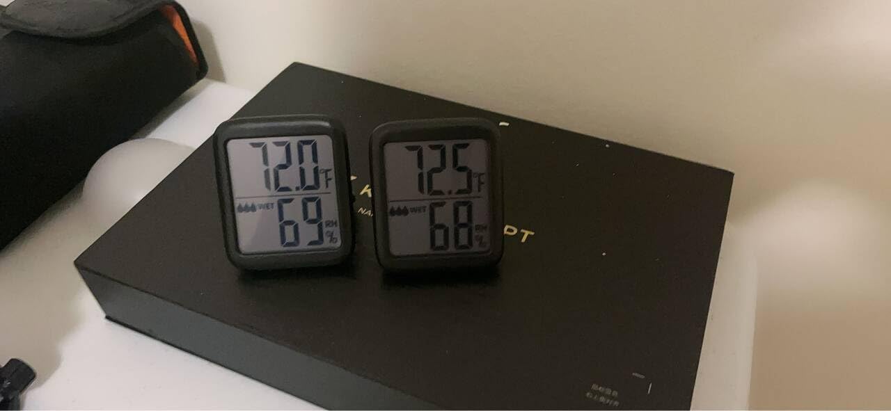 Antonki 2 Pack Room Thermometer Indoor Hygrometer customer photo 1