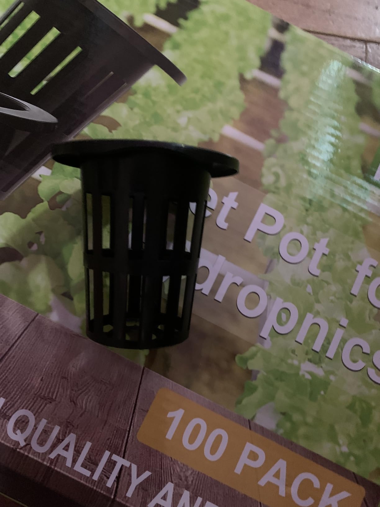 100 Pack 2 inch Net Pots Hydroponics Supplies Cups customer photo 2