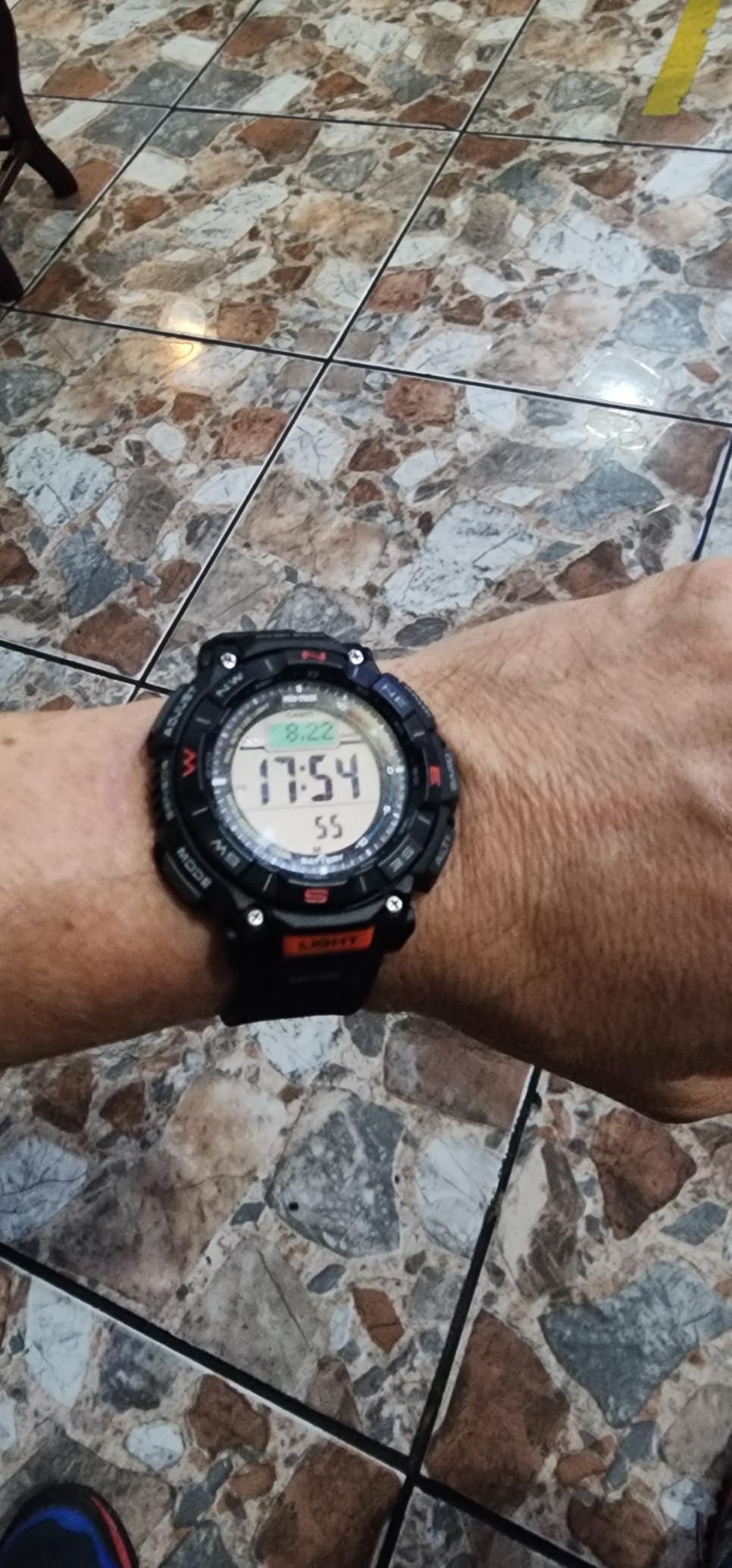 Casio PRG340 Series | Pro Trek | 100 Meter Water Resistance | Compass | Alt/Baro-Thermo | Tough Solar Power | 1-100 SEC Stopwatch | Countdown Timer | World Time customer photo 2